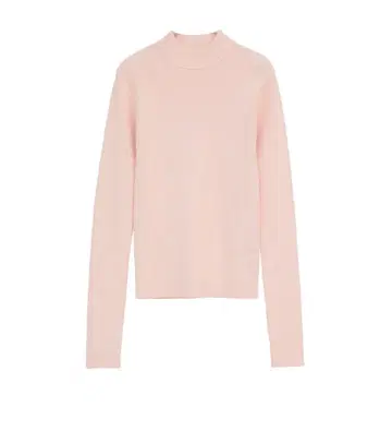 CLANE 클라네 미사용 새상품 H/N RIB KNIT TOPS 핑크