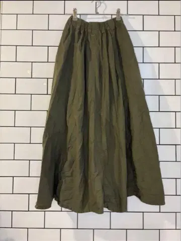 [ ANTGAUGE ] 코튼 플레어 롱 스커트!