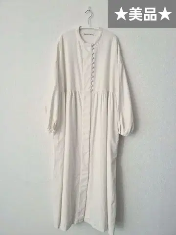 [ 새상품급 ] 아틀리에 드 사봉 코로코로 버튼 원피스 코듀로이 원피스