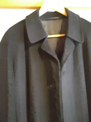 캐시미어 100% 블랙 스텐카라 코트 AB-6