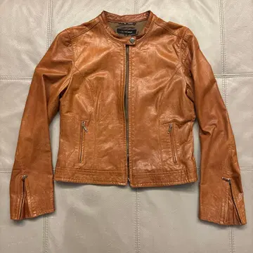 LAUTREAMONT 가죽 자켓 38 브라운