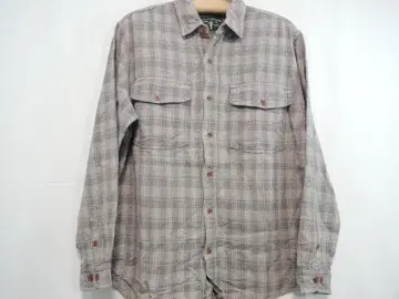 90s 로얄 로빈스 ROYAL ROBBINS 체크 무늬 긴팔 플란넬 셔츠