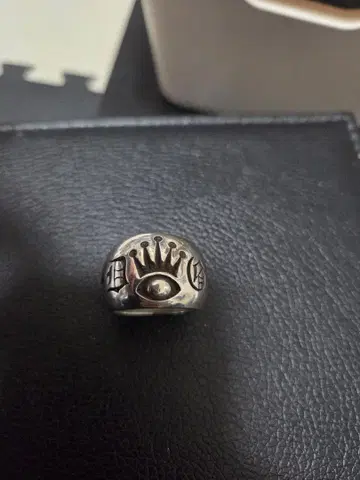 DICKY & GRANDMASTER 스탬프 실버 반지 L