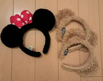 미니 마우스 더피 머리띠 세트