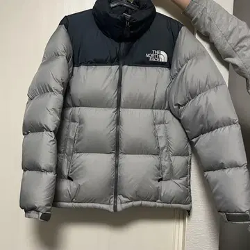 가격 인하 THE NORTH FACE 다운 자켓 L 사이즈 그레이/네이비