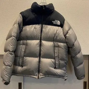 THE NORTH FACE 다운 자켓 L 그레이 네이비