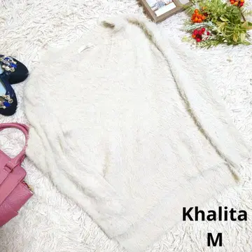Khalita 니트/스웨터 ( M ) 베이지/V넥