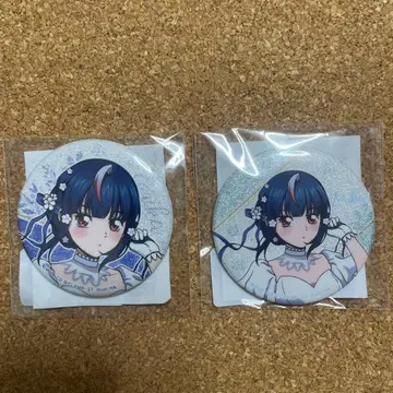 복권 로드 명성 에리카 캔뱃지 2개 세트