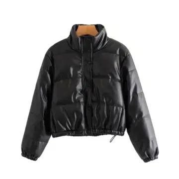 Shein 인조 가죽 다운