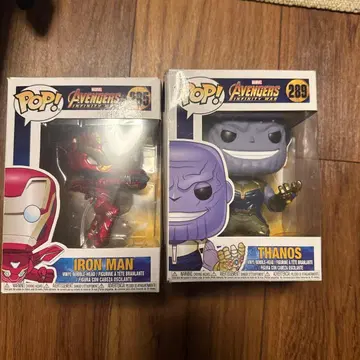아이언맨 & 타노스 팝 피규어 세트