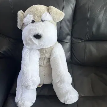 흐물흐물 슈나우저 BIG 봉제 인형 강아지 슈나우저 약 50cm