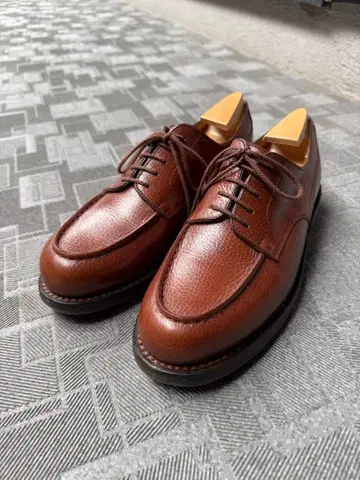 J.M. 웨스턴 641 골프 골든 브라운 그레인 카프 레더 5/D