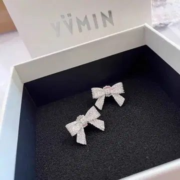 YVMIN 곰 귀걸이 실버