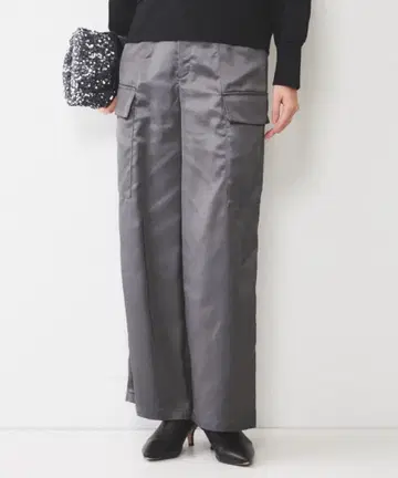 [ 새상품 ] UNTITLED 빈티지 새틴 카고 팬츠