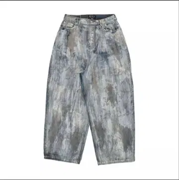 ETERNAL LOVE / TUNDRA PAINTEDBAGGY DENIM