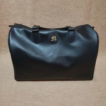 블랙 소형 보스턴 백