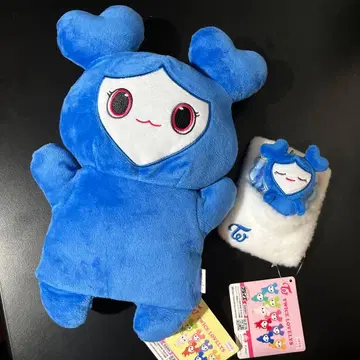 TWICE LOVELYS 봉제 인형 퍼펫과 이불 릴 패스 케이스 쯔위