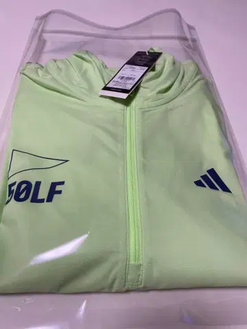 12월 한정판 [미사용 새상품] 아디다스 골프웨어 블루종 남성용