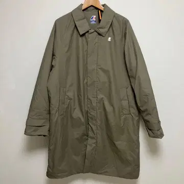 K-WAY 롱 다운 코트