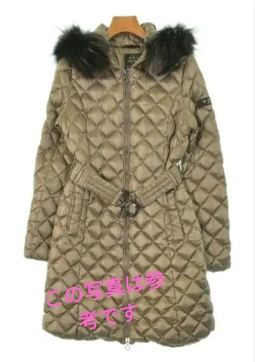 TATRAS 브라운 퀼팅 다운 자켓