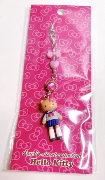 [ 키티 갸루 ] 산리오 헬로키티 스트랩 갸루