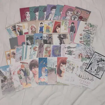 타카노 이치고 orange 너에게 엽서 페이퍼 스티커