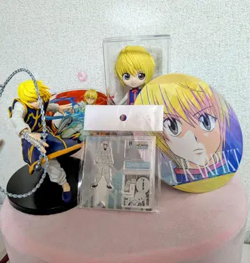 크라피카 HUNTER x HUNTER 아크릴 스탠드 피규어 캔 배지 카드