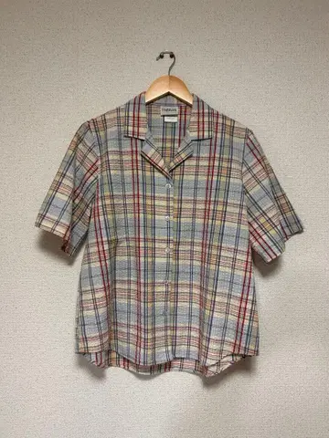 BonWorth 반팔 체크 셔츠 S 사이즈