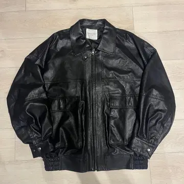 FREAK'S STORE 블랙 가죽 자켓