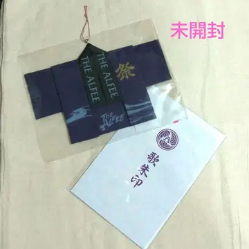 THE ALFEE 핫피형 손수건 & 특별 가슈인 세트 미개봉