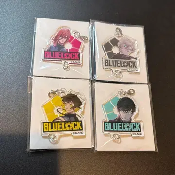 블루 록 아크릴 키링