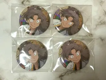 타케야 하치자에몬 극락탕 캔뱃지 카부쿠 닌술학원 4개