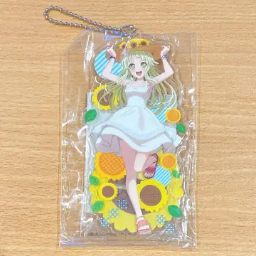 뱅드림! 츠루마키 코코로 아크릴 스탠드 키링 해바라기 ver.
