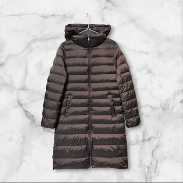UNIQLO 울트라 라이트 다운 롱 코트 2023 S 다크 브라운