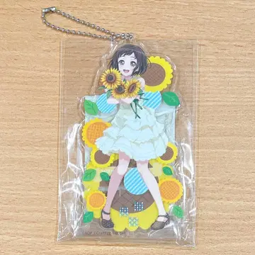 뱅드림! 하자와 츠구미 아크릴 스탠드 키링 해바라기ver.