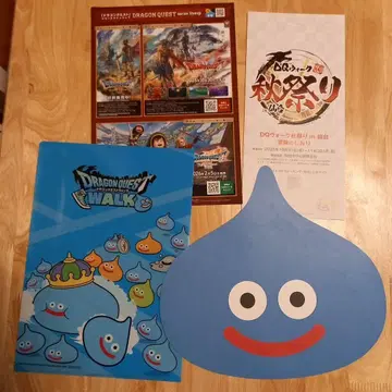 드래곤 퀘스트 워크 슬라임 클리어 파일 세트 (가을 축제 센다이 한정판)