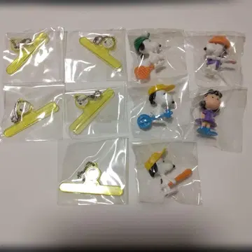 스누피 키링과 피규어