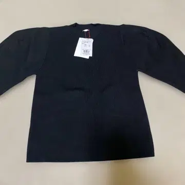 블랙 니트 스웨터 38/M