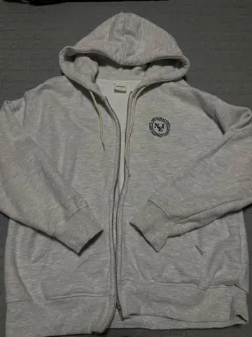 NEKONINIS 그레이 풀 집업 후드티