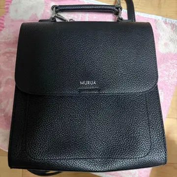 MURUA 3WAY 미니 백팩 블랙