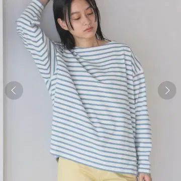 B:MING by BEAMS / 바스크 보더 롱 슬리브 티셔츠