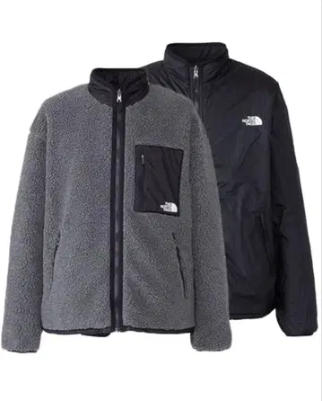 The North Face 리버서블 플리스 자켓