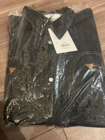 soerte 오버 사이즈 데님 웨스턴 셔츠 사이즈 3