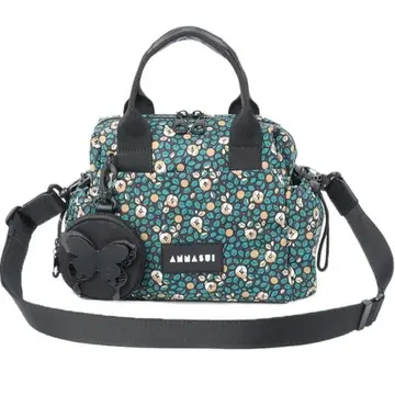 올해 구매! ANNA SUI 꽃무늬 숄더백 그린 계열