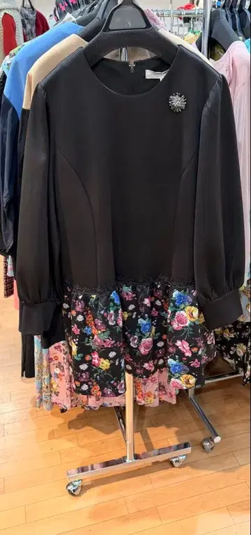 세일 상품, Super Beauty 꽃무늬 스커트 포함 튜닉 44