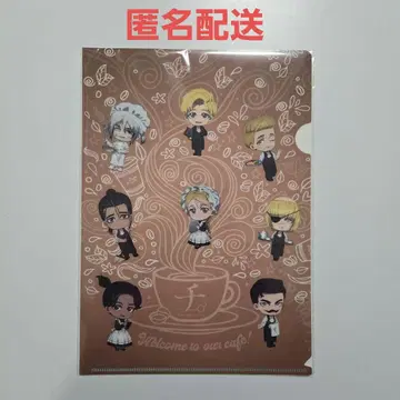 치. 지구의 운동에 대하여 스이파라 콜라보 카페 A4 클리어 파일 집합