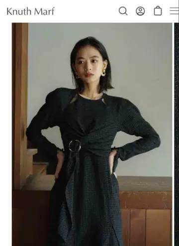 knuth marf waist mark slit onepiece XS