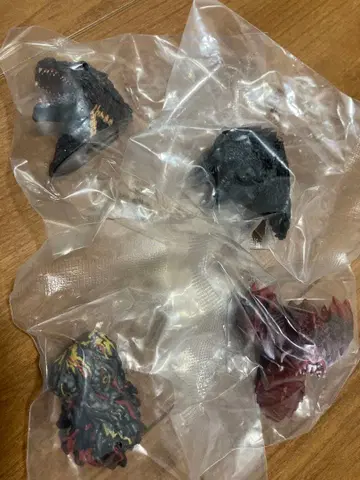 제일복권 고질라 괴수난무 E상 몬스터 헤드 마그넷 풀 컴프 세트