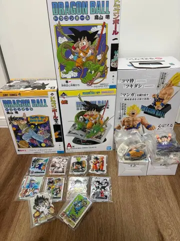 제일복권 드래곤볼 라스트 원, A상 2개, B상, E상 F상