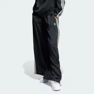 adidas 아디컬러 새틴 와이드 레그 트랙 팬츠